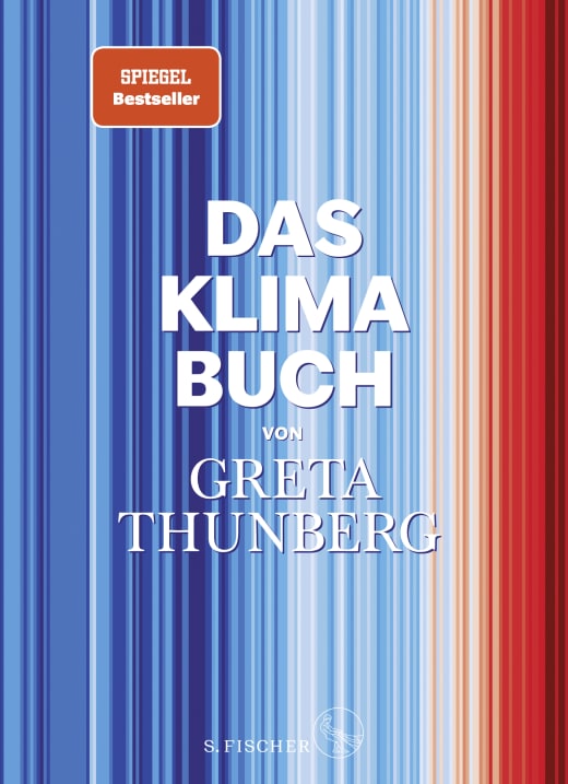 Das Buchcover von Greta Thunbergs "Das Klimabuch"