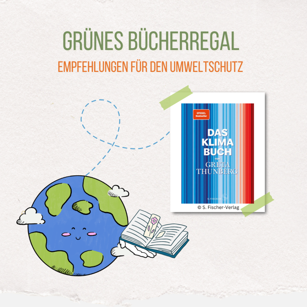 Beitragsbild für das „Klimabuch" von Greta Thunberg.